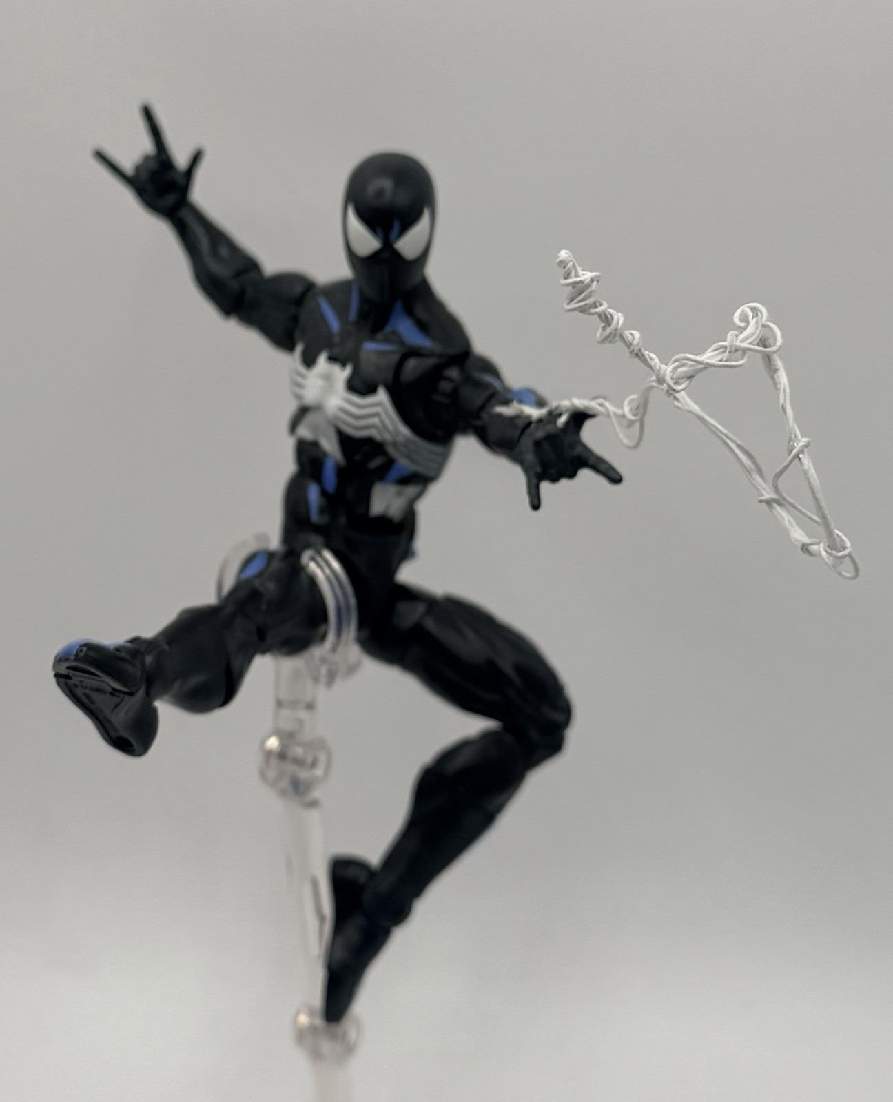 CUSTOM Marvel Spider-Man Comic Themed WEBS 4 Pack For Marvel Legends, Mafex