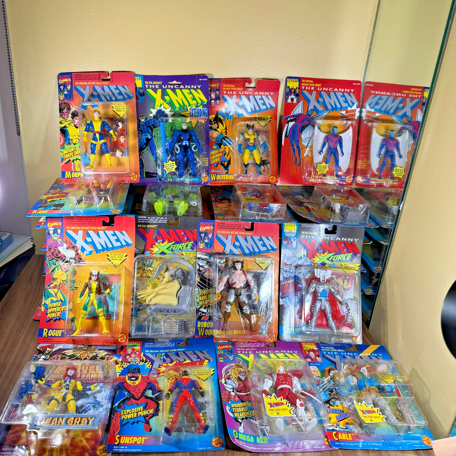 X-MEN Action Figures X-Force The Uncanny ToyBiz 1991-1996 Massive Lot You Pick!!