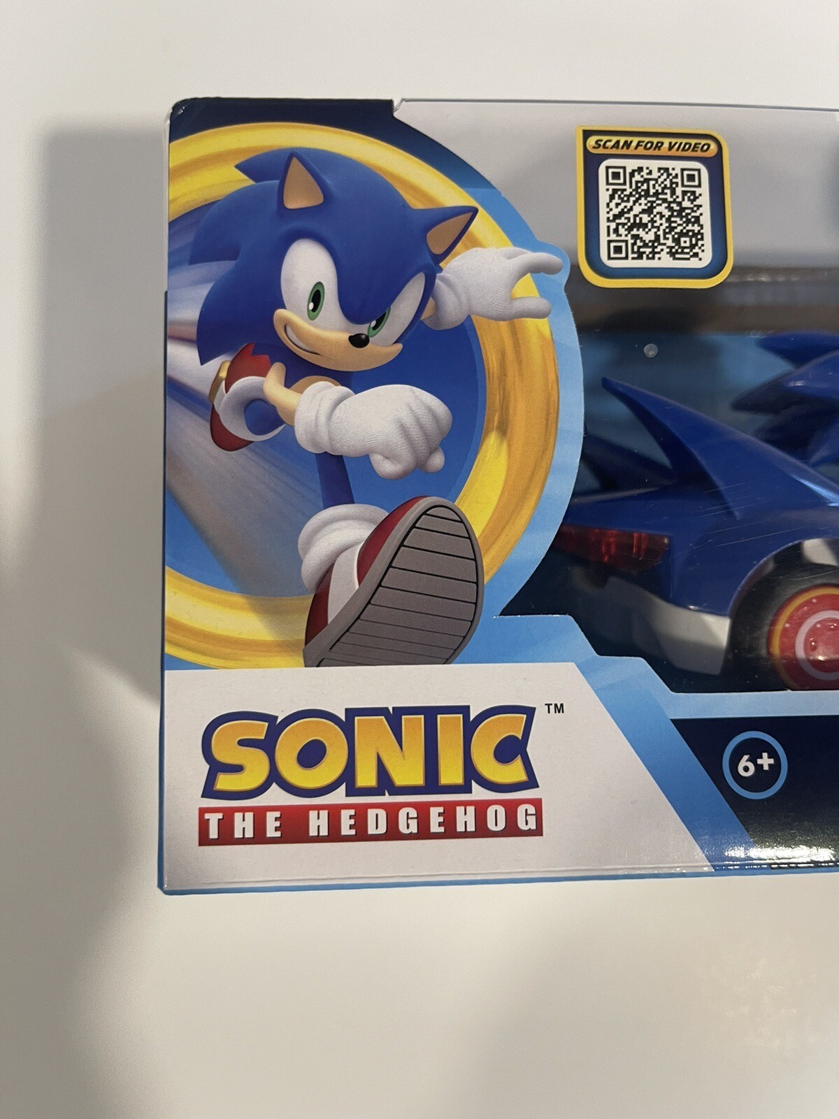 Sonic The Hedgehog Radio Control Car MISB 2023 NKOK 2.4 GHz New In Box