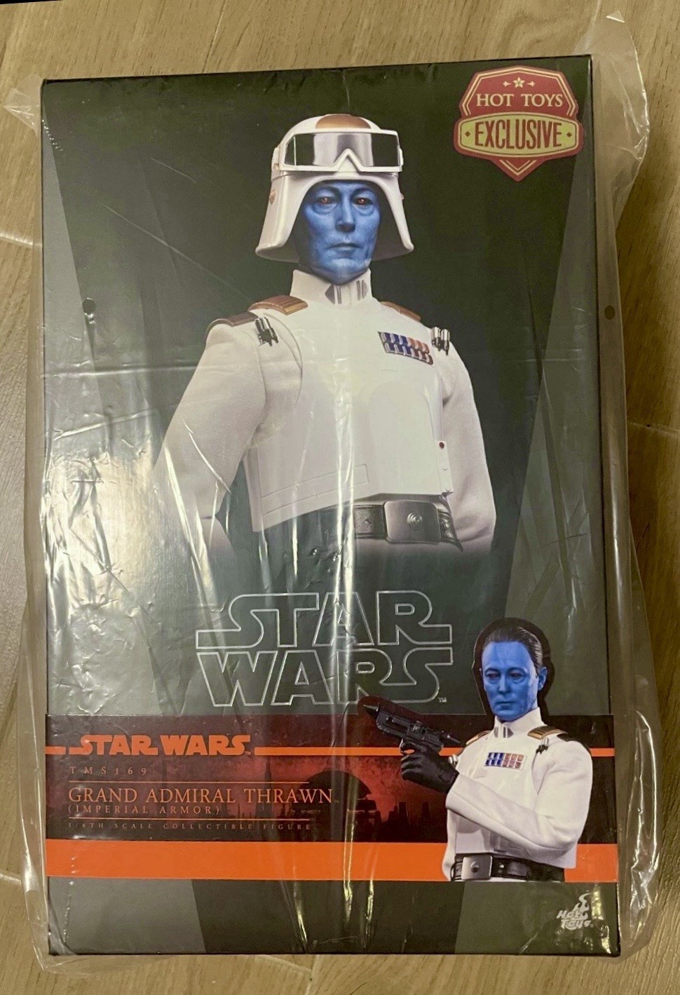 INSTOCK Hot Toys Star Wars Rebels Ahsoka Grand Admiral Thrawn 1/6 Figure TMS169