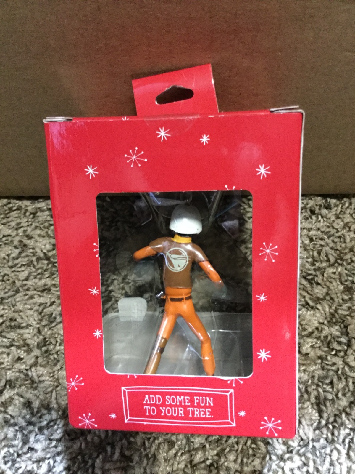Star Wars Hallmark Rebels Rare Ezra Christmas Ornament NOS