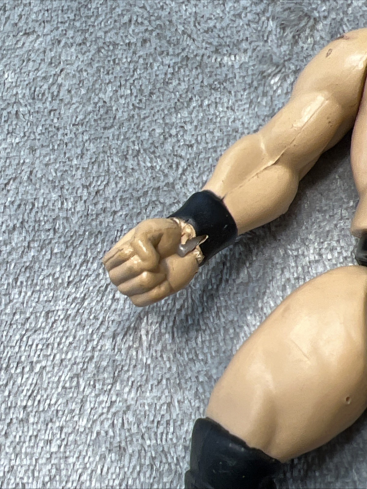 WWE WWF WCW Action Figures Lot Of Six 90’s 2000s Vintage Dudley Cena Rock READ