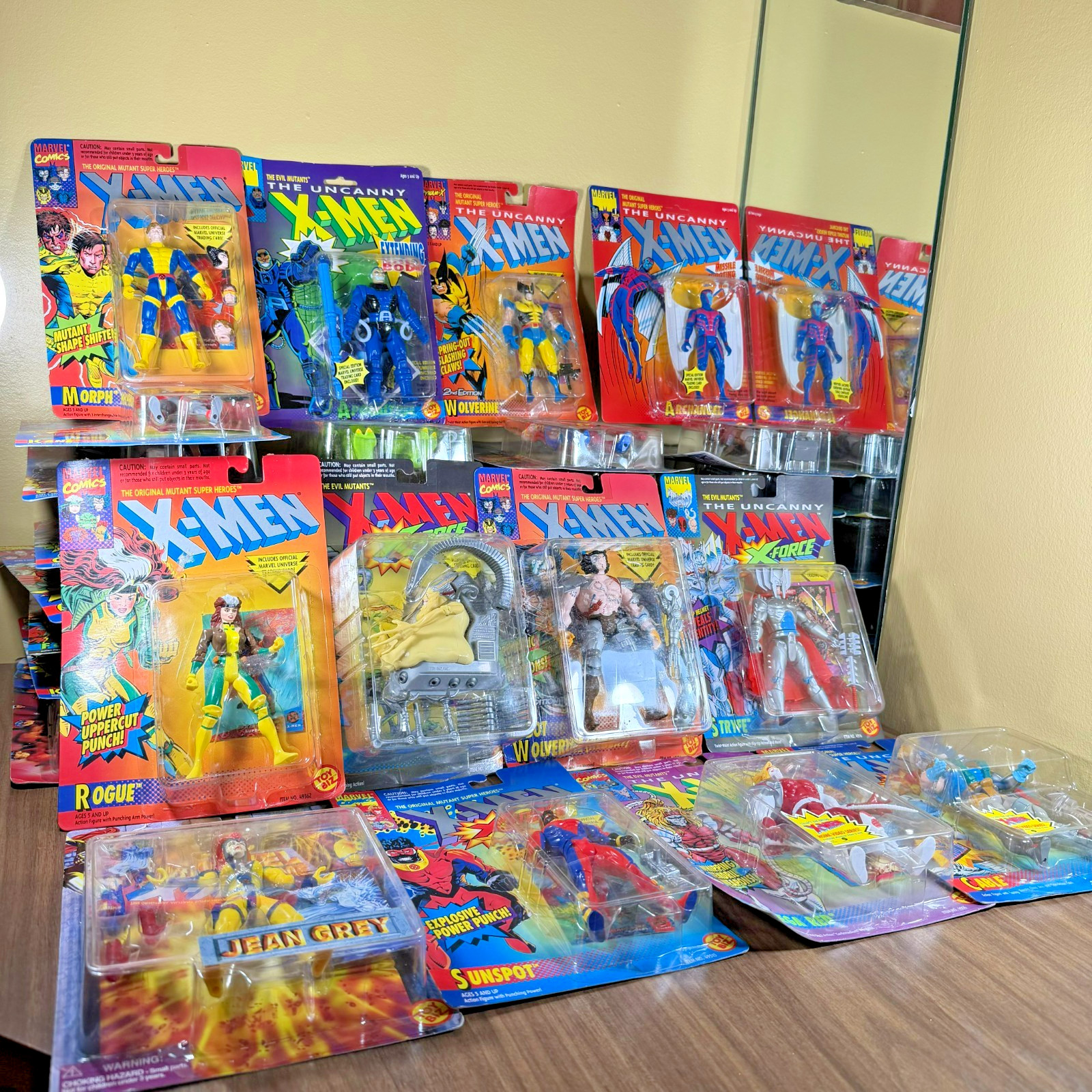 X-MEN Action Figures X-Force The Uncanny ToyBiz 1991-1996 Massive Lot You Pick!!