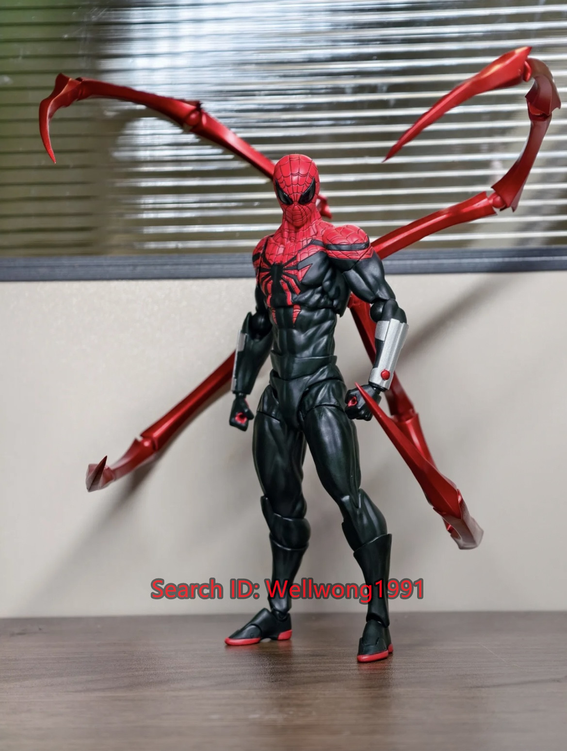 In Stock Mess Toys Superior Spiderman Octopus Action Figure Toy Free Shipping