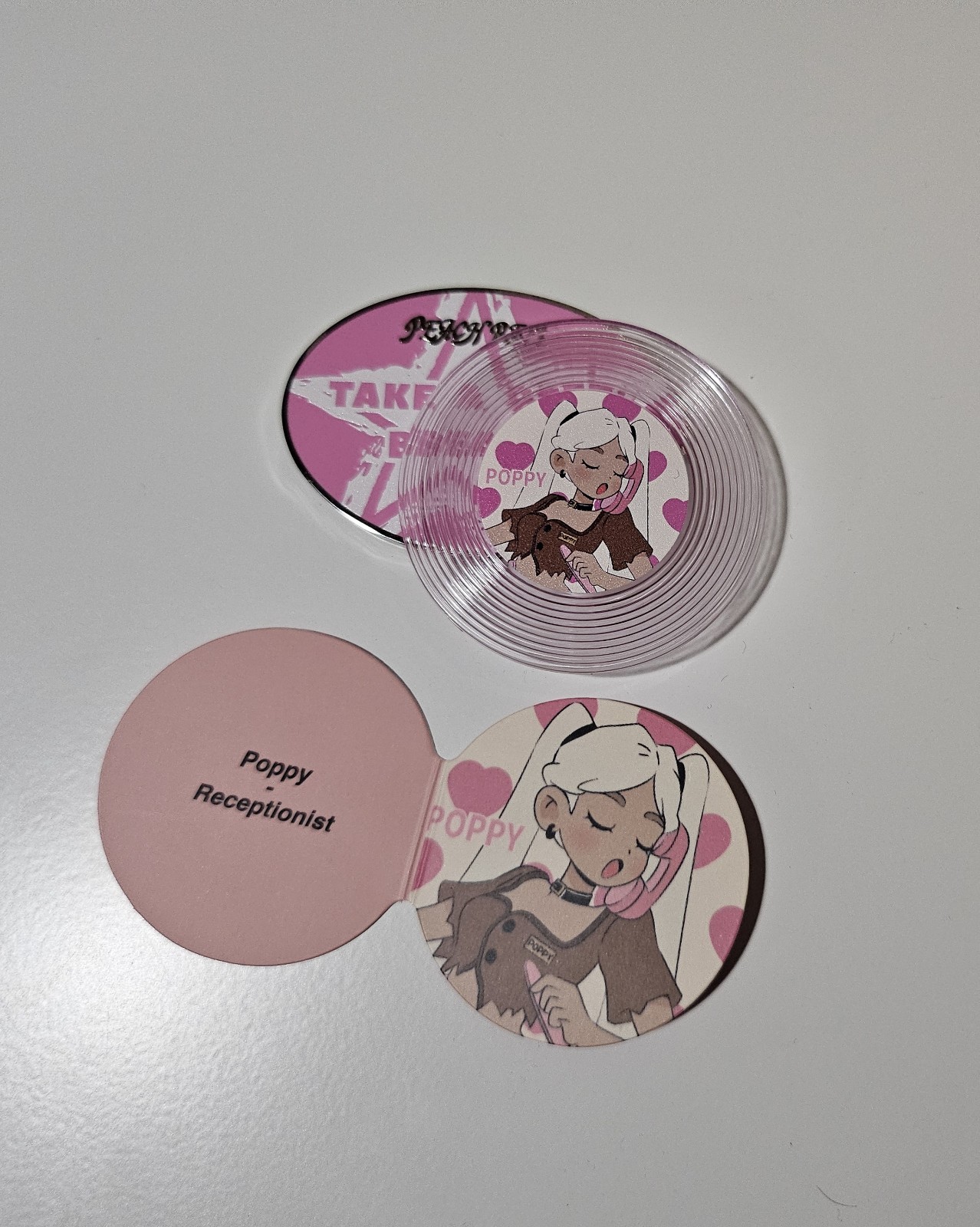 Popmart x Peach Riot Rush Hour Series Fridge Magnet (Poppy – Receptionist)
