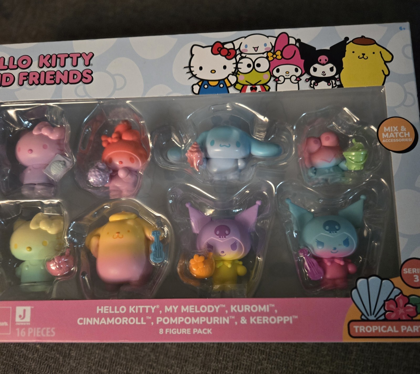 Hello Kitty & Friends Jazwares Figure Lot | Series 1, 2, 3 | NIB