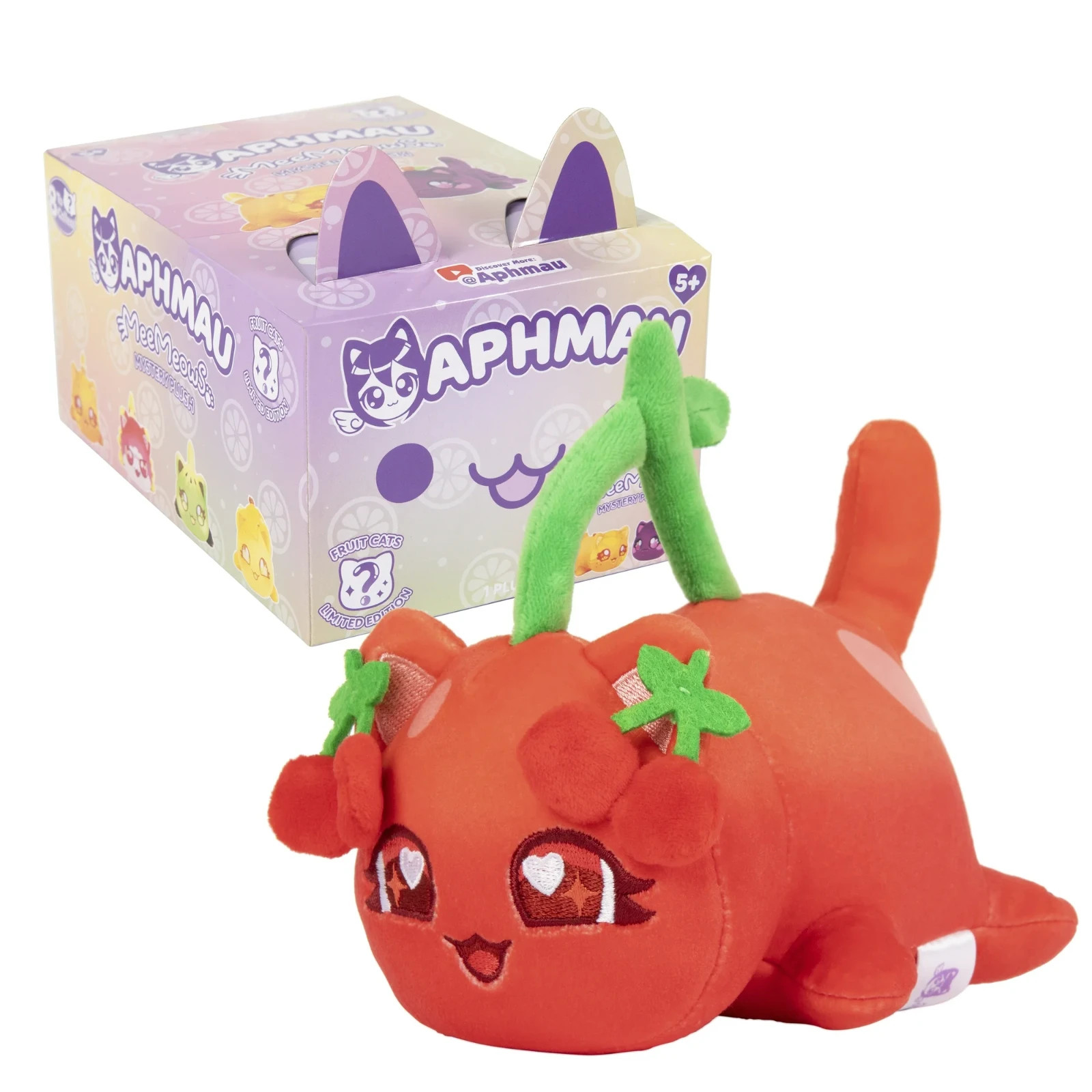 Aphmau MeeMeows Mys Cat Plush NEW LTD ED 6 inch FRUIT Series You Choose