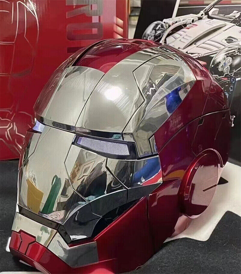 AUTOKING Iron Man MK5 1:1 Helmet Wearable Voice-control Mask Toy Gifts Cosplay