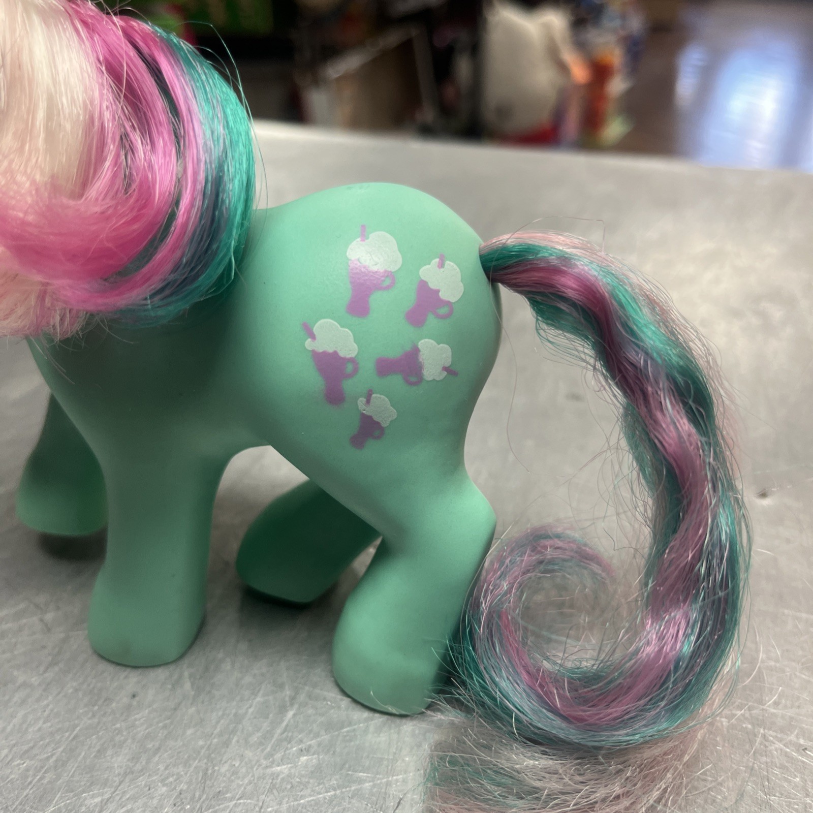 My Little Pony Unicorn Fizzy Soda with Twinkle Eyes G1 1985 MLP