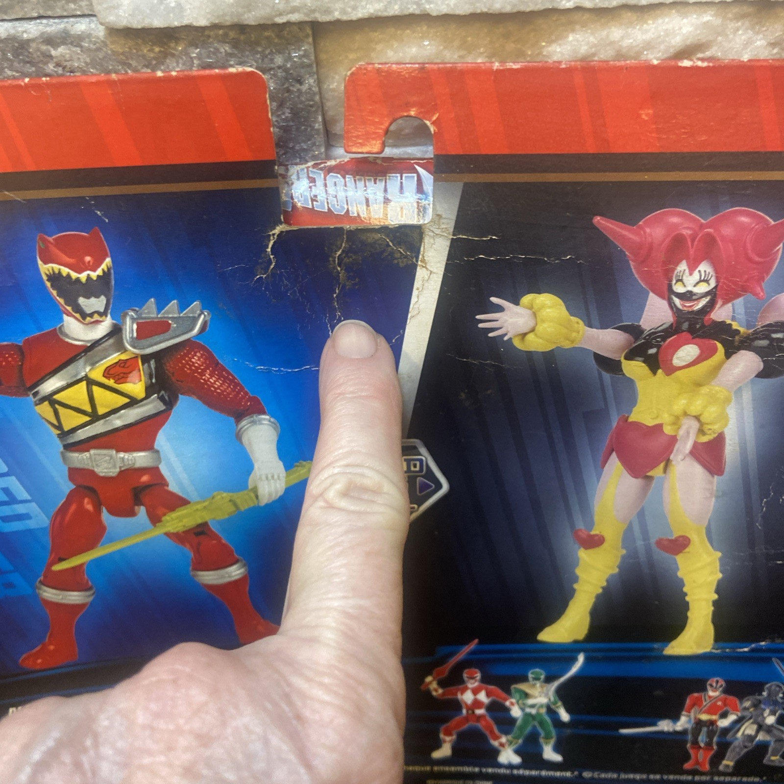 VTg 2017 Power Rangers Red Ranger vs Poisandra – Mega Collection NIB Read!