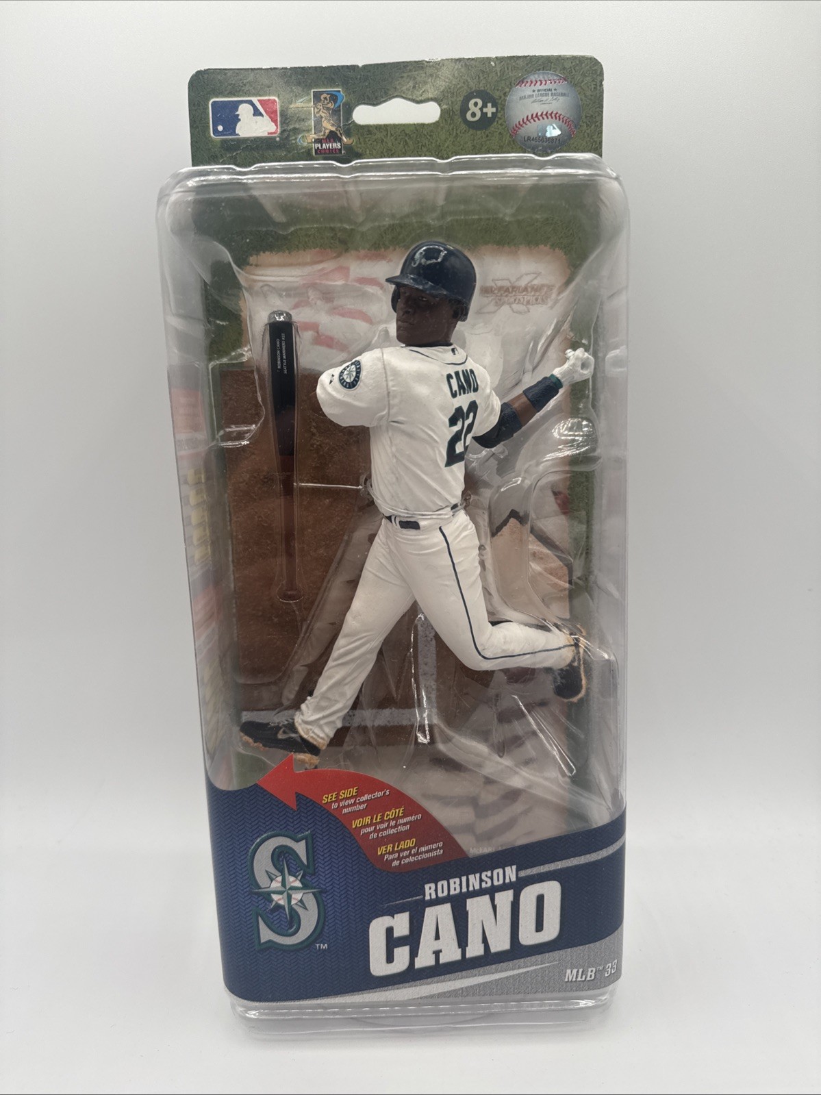 McFarlane MLB Seattle Mariners Sereies 33 Robinson Cano Gold Variant #191/500