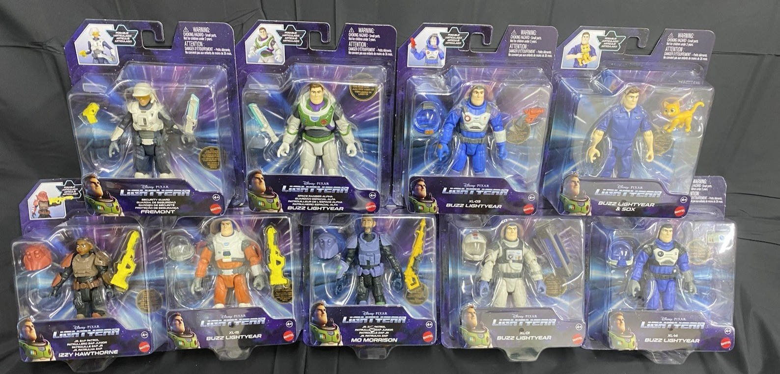 9 X Disney Pixar Lightyear Action Figures Buzz Lightyear