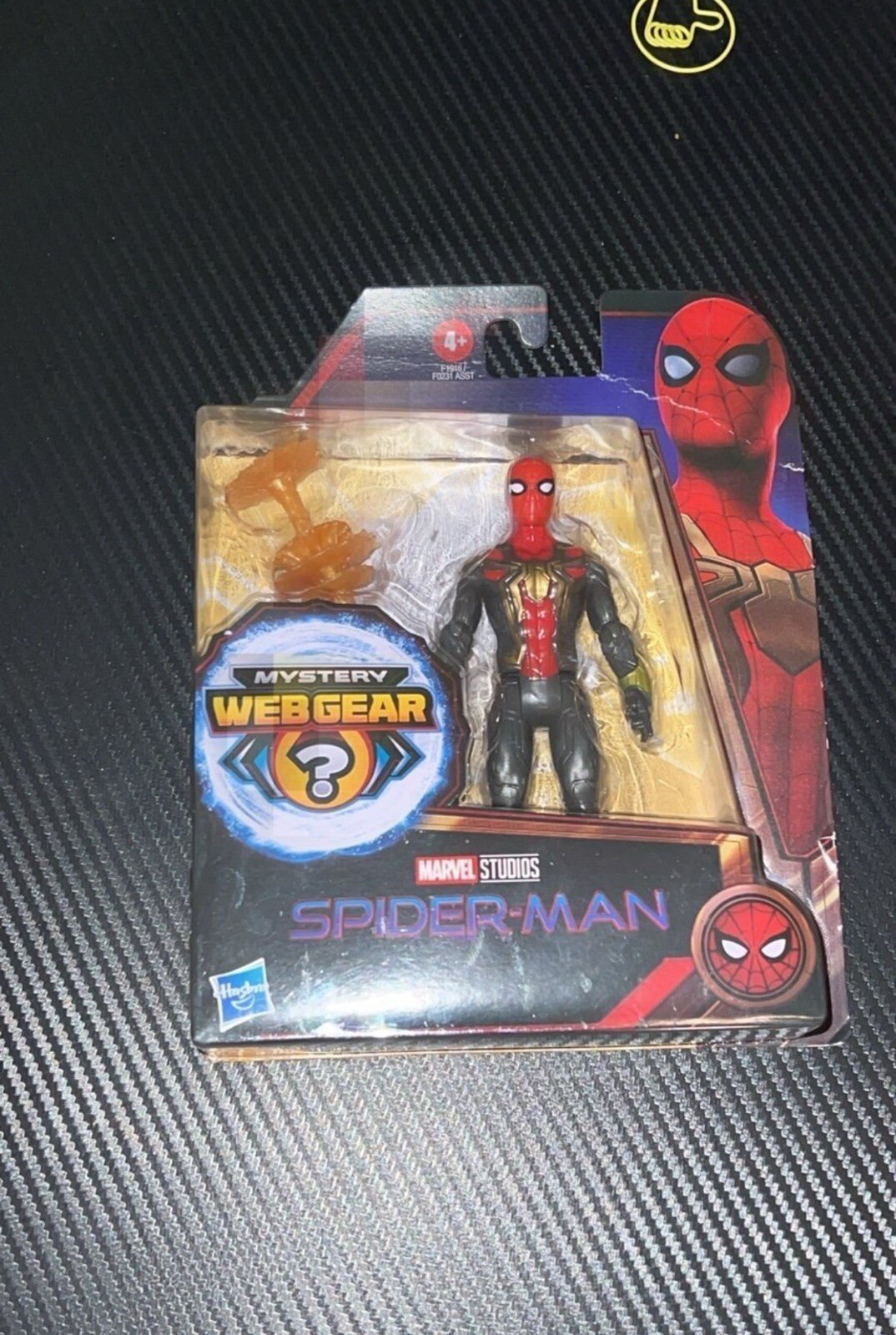 Marvel Spider-Man Mystery Web Gear 2021 Action Fig Hasbro Black & Red New