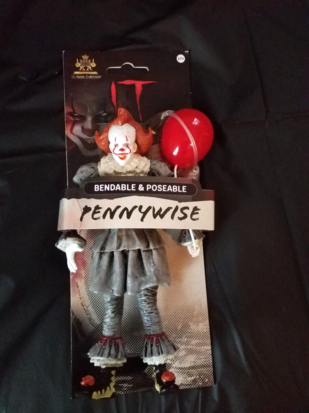 NOBLE COLLECTION BENDYFIGS – STEPHEN KING IT 2 PENNYWISE FIGURE