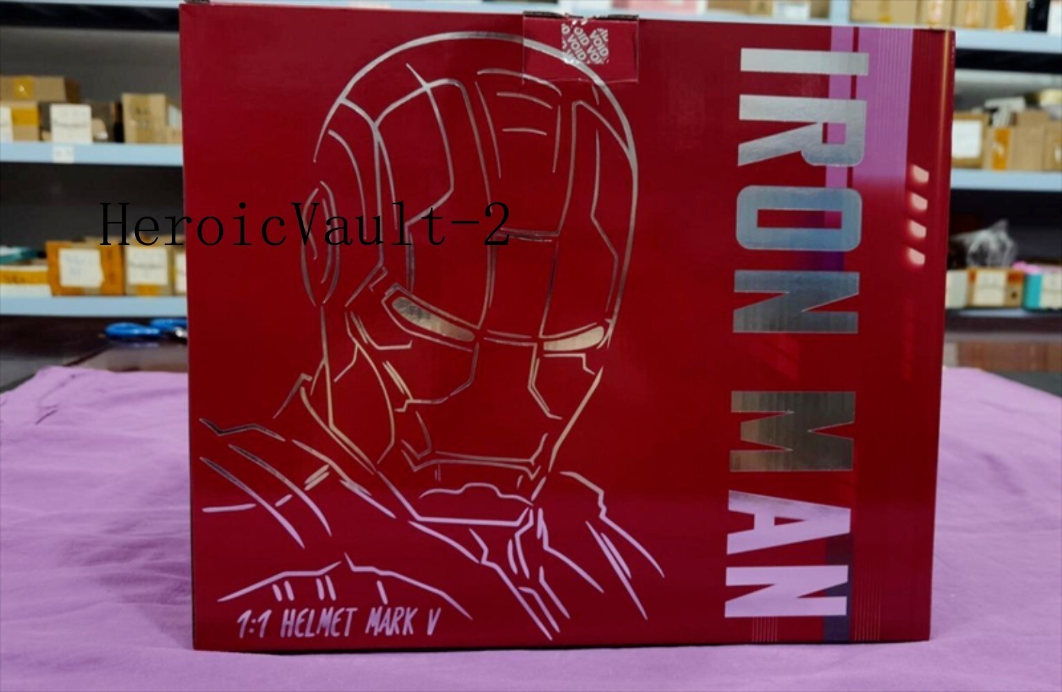 IN STOCK !!! AUTOKING Iron Man Helmet MK5 Electronic Voice Activated Open&Close
