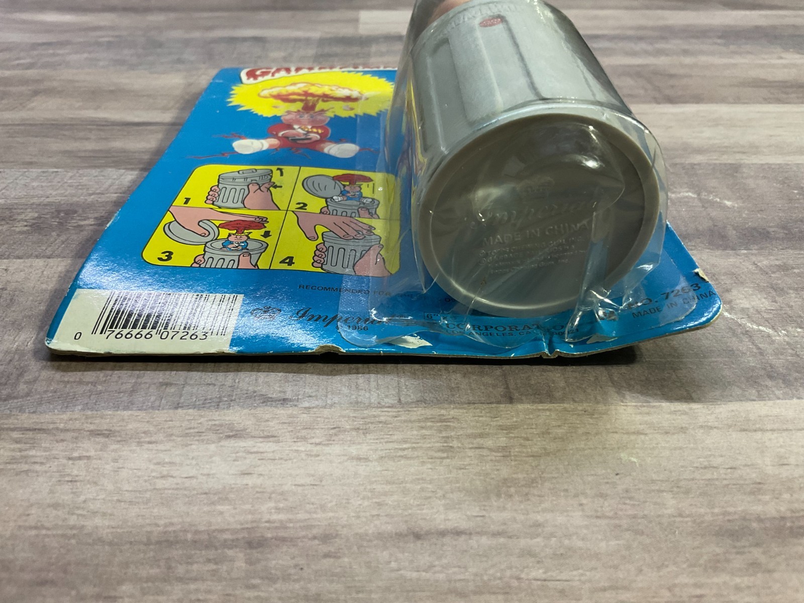 Garbage Pail Kids “SHRUNKEN ED” Pop-Up Imperial Toys 1986 SEALED SEE PICS G4