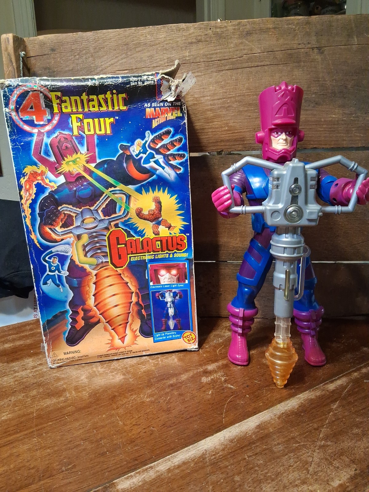 Fantastic Four Marvel Galactus 14″ in Action Figure Toy Biz VTG