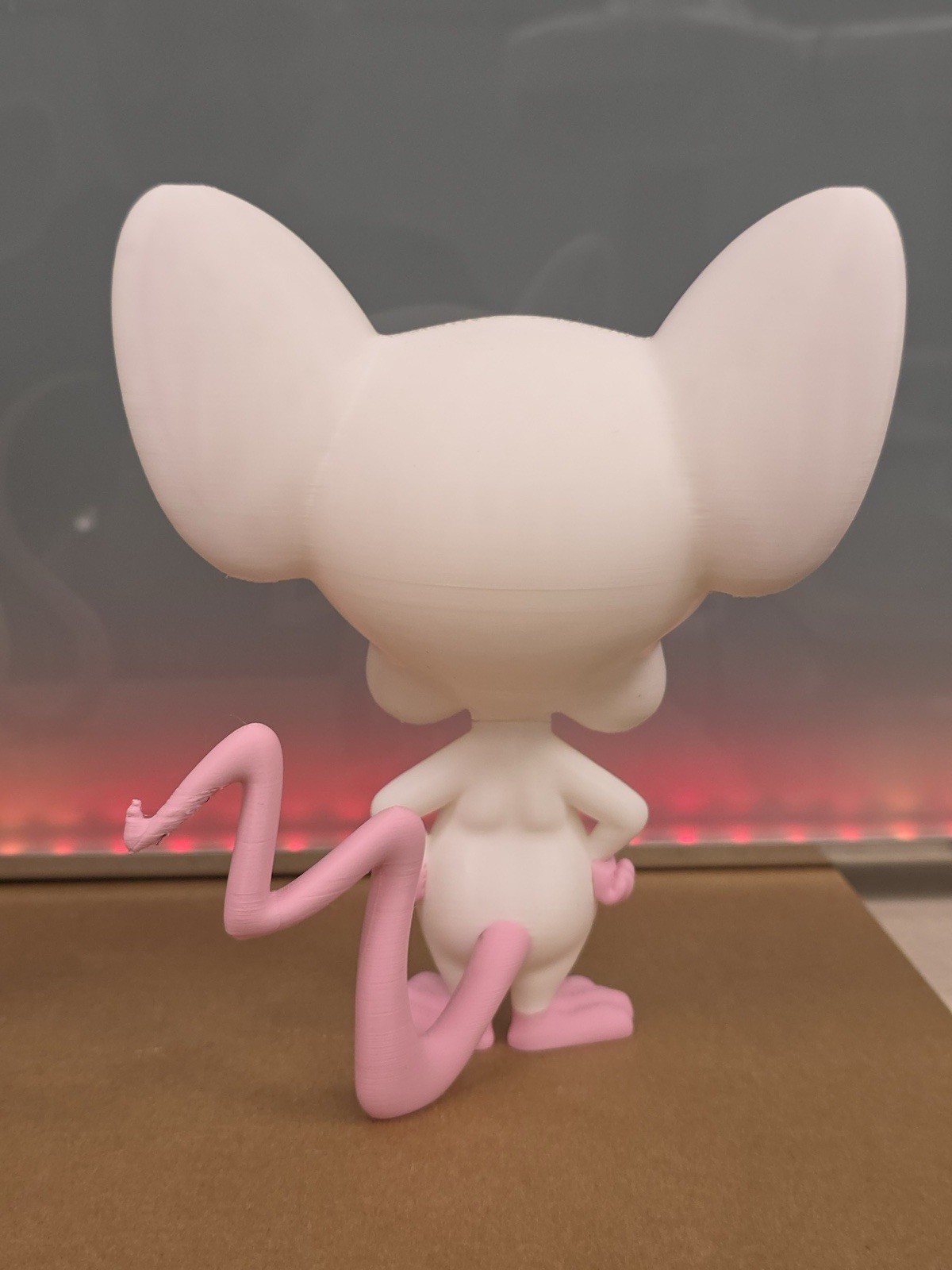 2 Set Pinky and The Brain Figurines Classic Series Collectible Set 9in & 7in