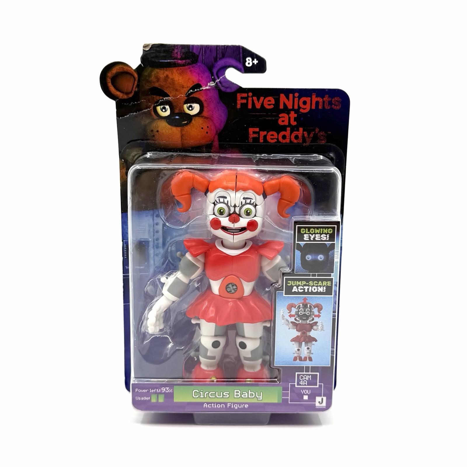 FNAF Five Nights at Freddy’s Jazwares Circus Baby Action Figure Sealed NIB
