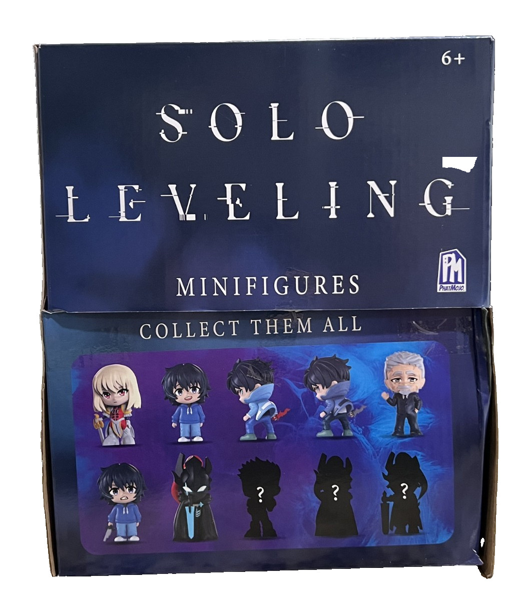 4x SOLO LEVELING BLIND BAG FIGURES SUNG JIN-WOO IGRIS SEALED IN HAND EXCLUSIVE