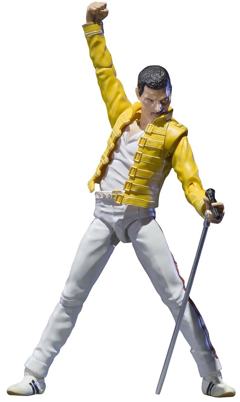 Freddie Mercury, approximately 140mm tall, TAMASHII NATIONS S.H.Figuarts
