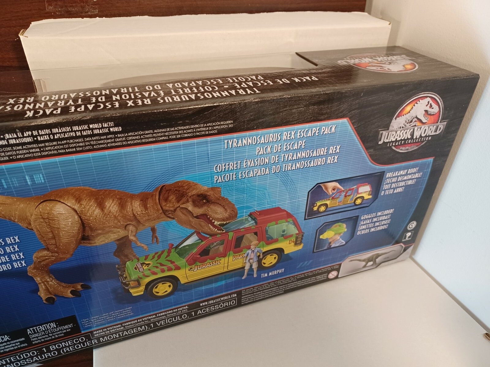 Jurassic World Legacy Collection Tyrannosaurus Rex Escape Pack Action Figure-NEW