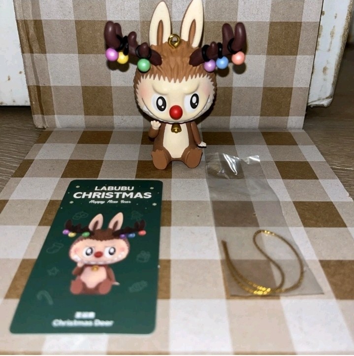 NEW in Box LABUBU CHRISTMAS HAPPY NEW YEAR Christmas Deer