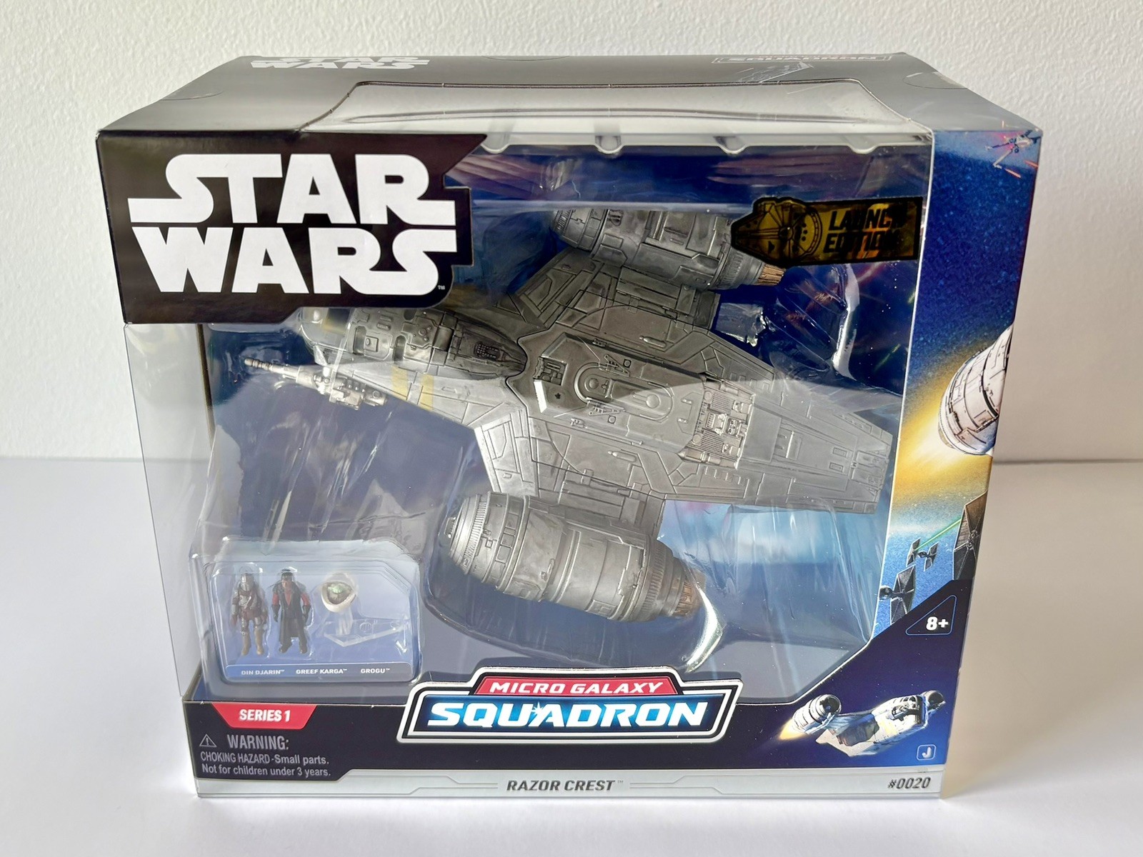 Star Wars Micro Galaxy Squadron Razor Crest Starship Launch Edition #0020