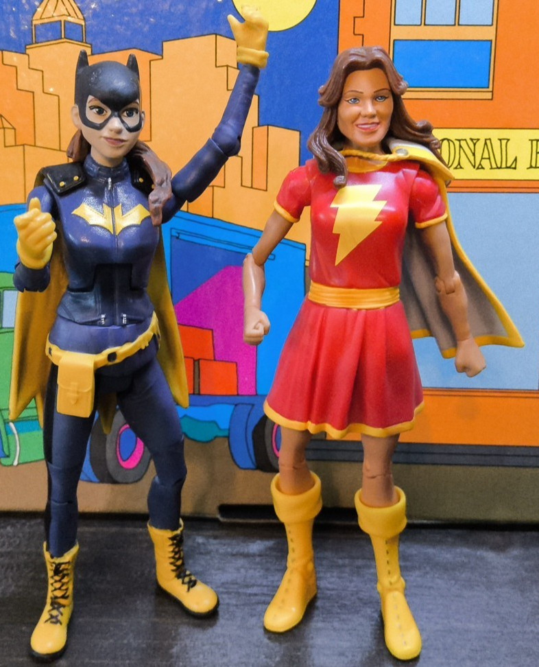Mattel Dc Multiverse Burnside Batgirl And Dcuc Mary Marvel