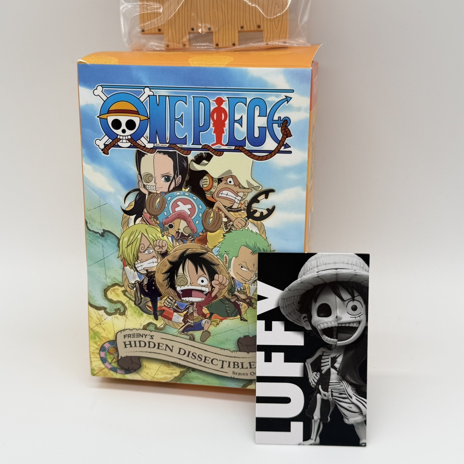 Mighty Jaxx One Piece Figure Hidden Dissectibles S1 Luffy Rare Chase 1/12
