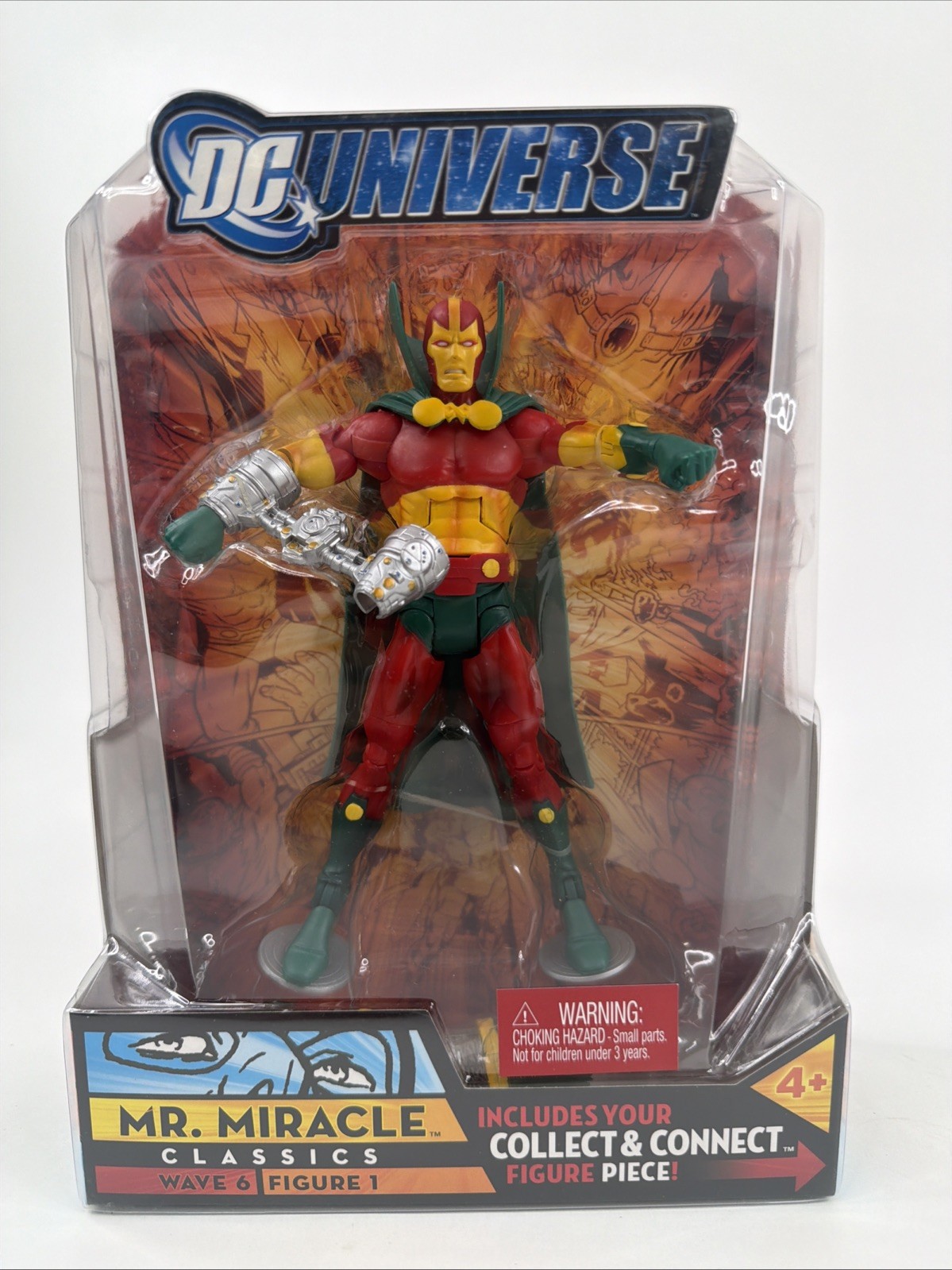 Mattel 2008 DC Universe Mr. Miracle Wave 6 Figure 1 Brand New Fast Ship