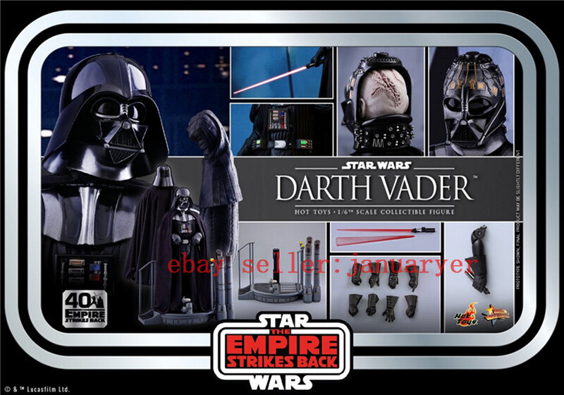 Hot Toys Mms572 1/6 Star Wars: The Empire Strikes Back Darth Vader Action Figure