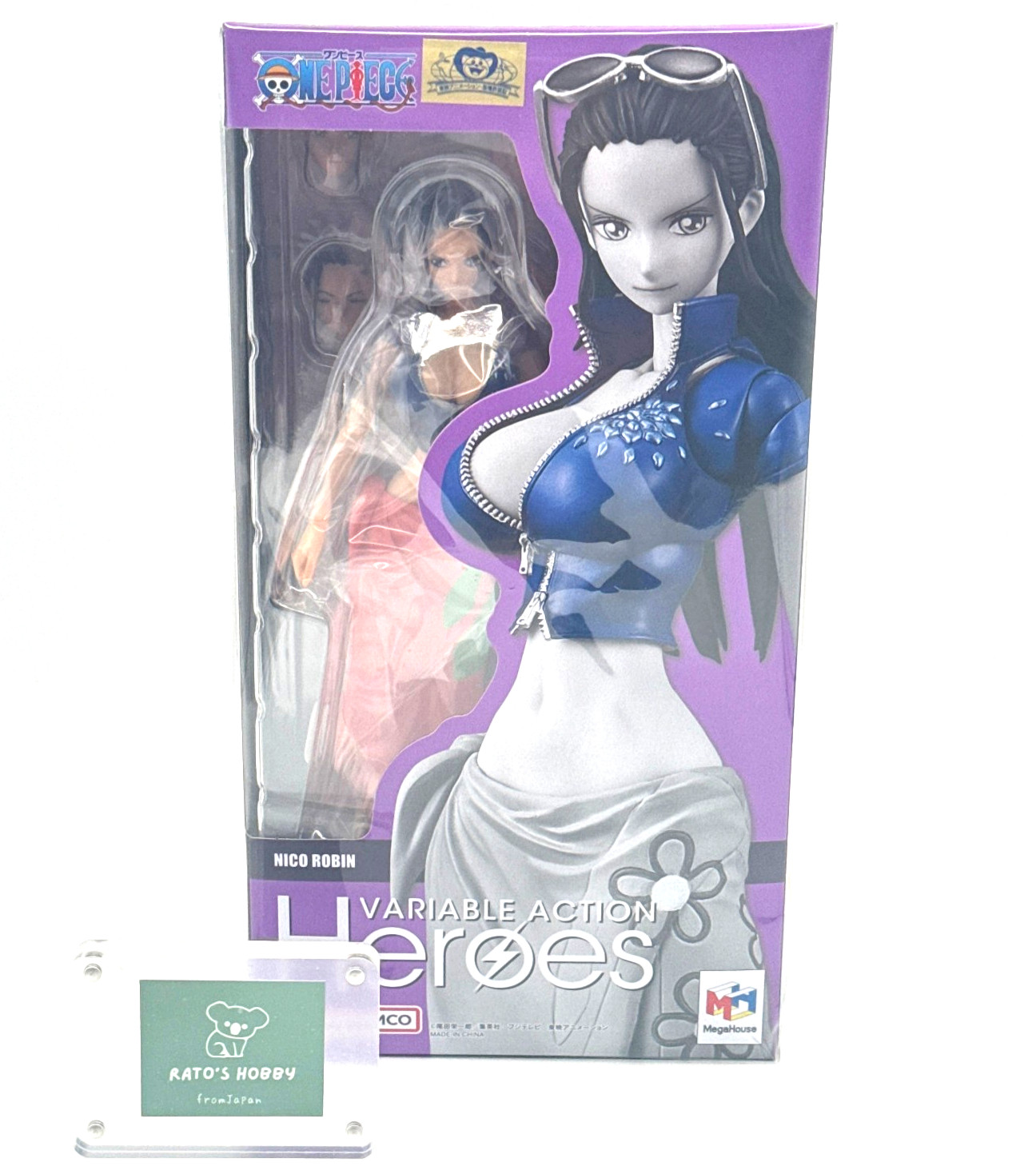 One Piece Nico Robin Figure Variable Action Heroes MegaHouse Japan Anime