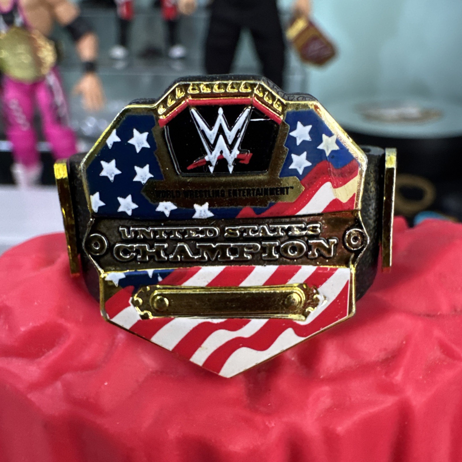 WWE United States Championship Title for Action Figures