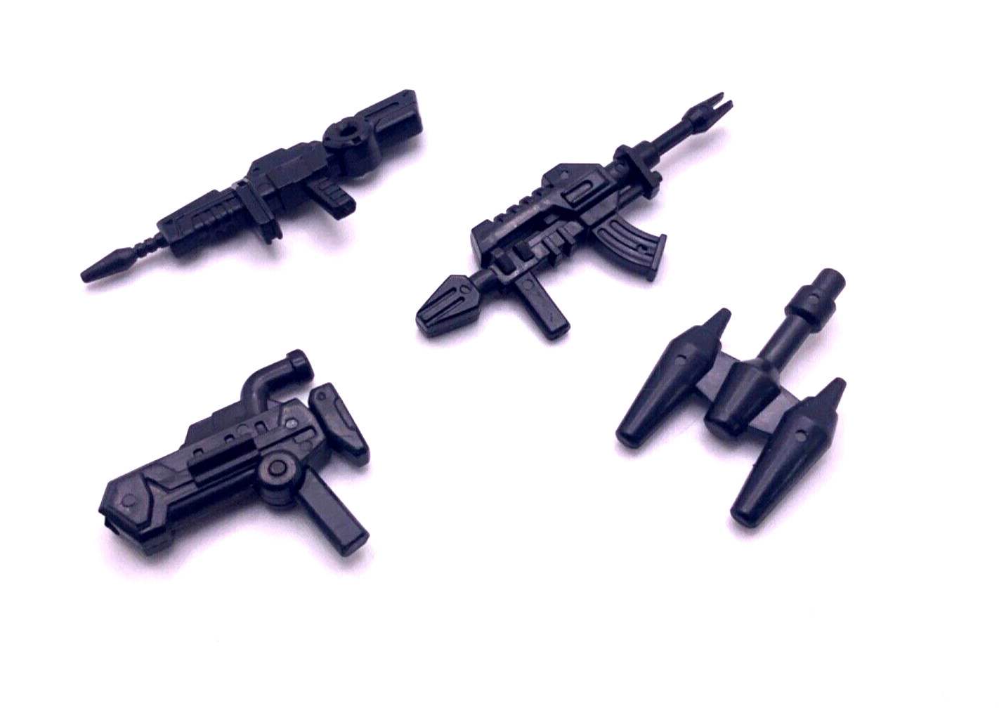 UNKNOWN TRANSFORMER PARTS Lot of 13 Black Pieces (Check Description)