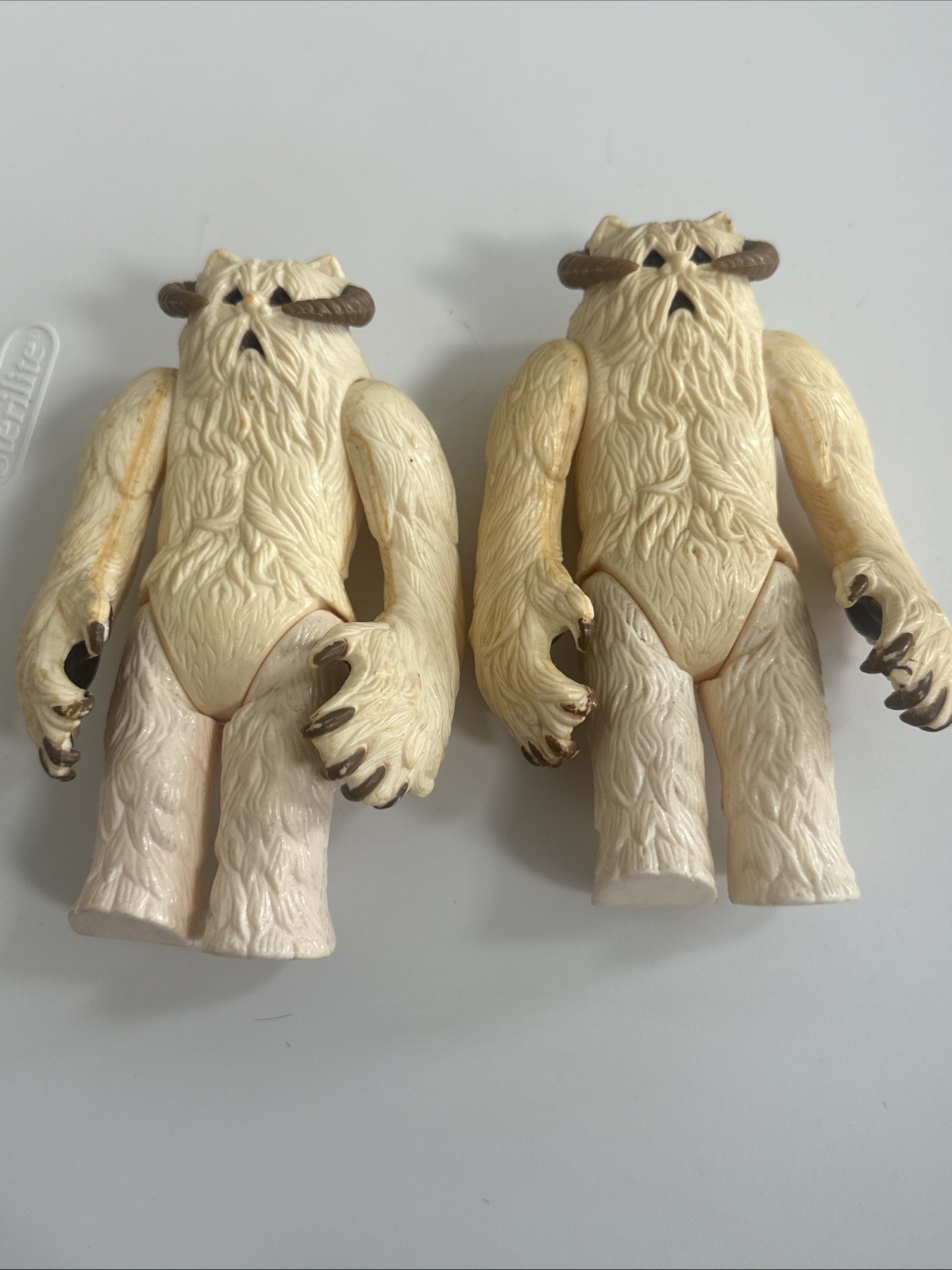 1981 Star Wars Wampa Snow Beast Lot X2 Kenner Hoth Vintage Hong Kong Lucas Film