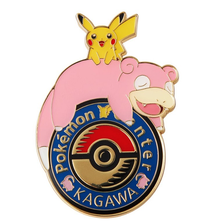 Pokemon Center Kagawa Grand Opening Anniversary Goods Slowpoke Japan New limited