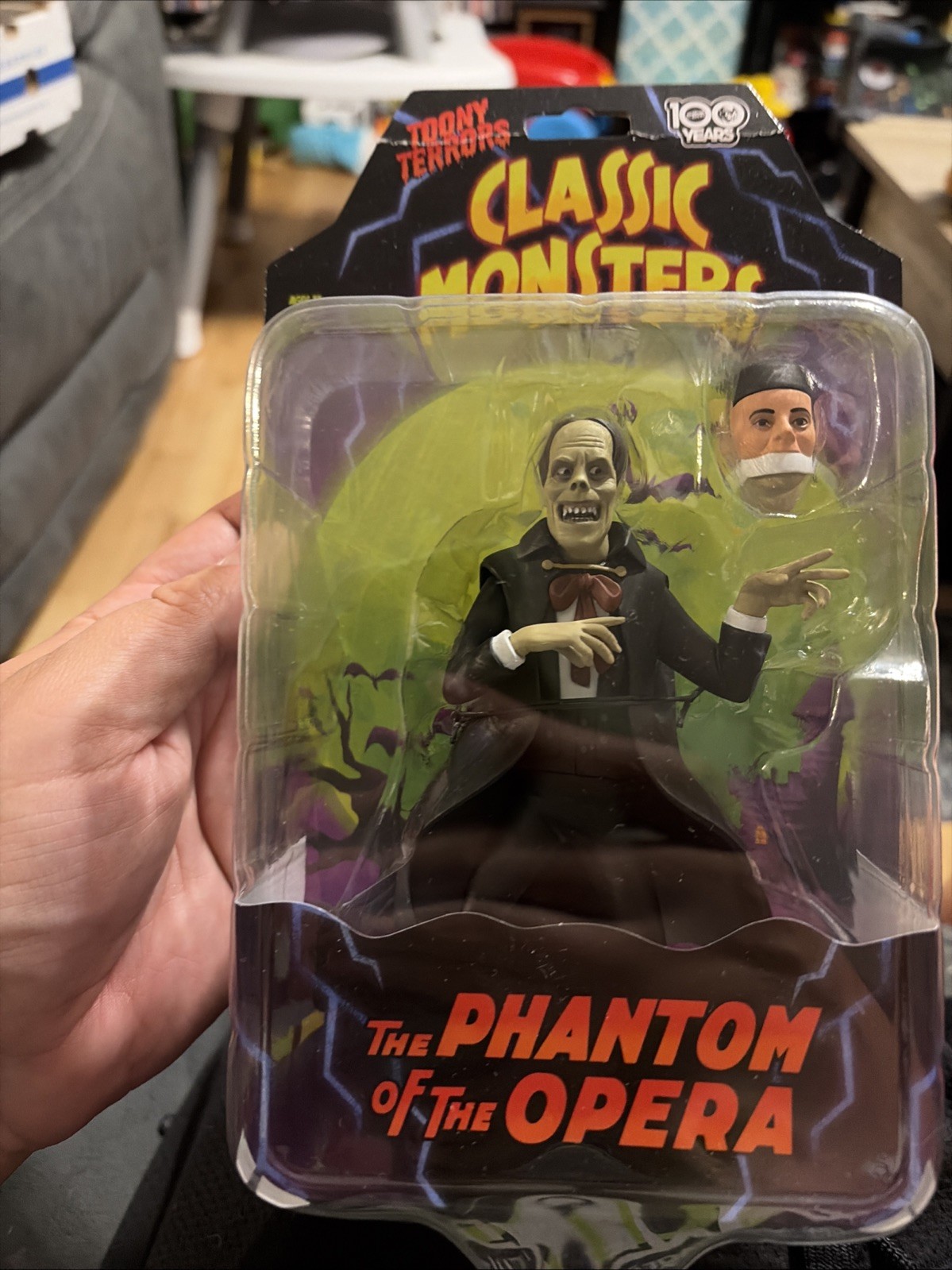 Toony Terrors 13 The Phantom of the Opera Toy Figure NECA 48887 100 Years