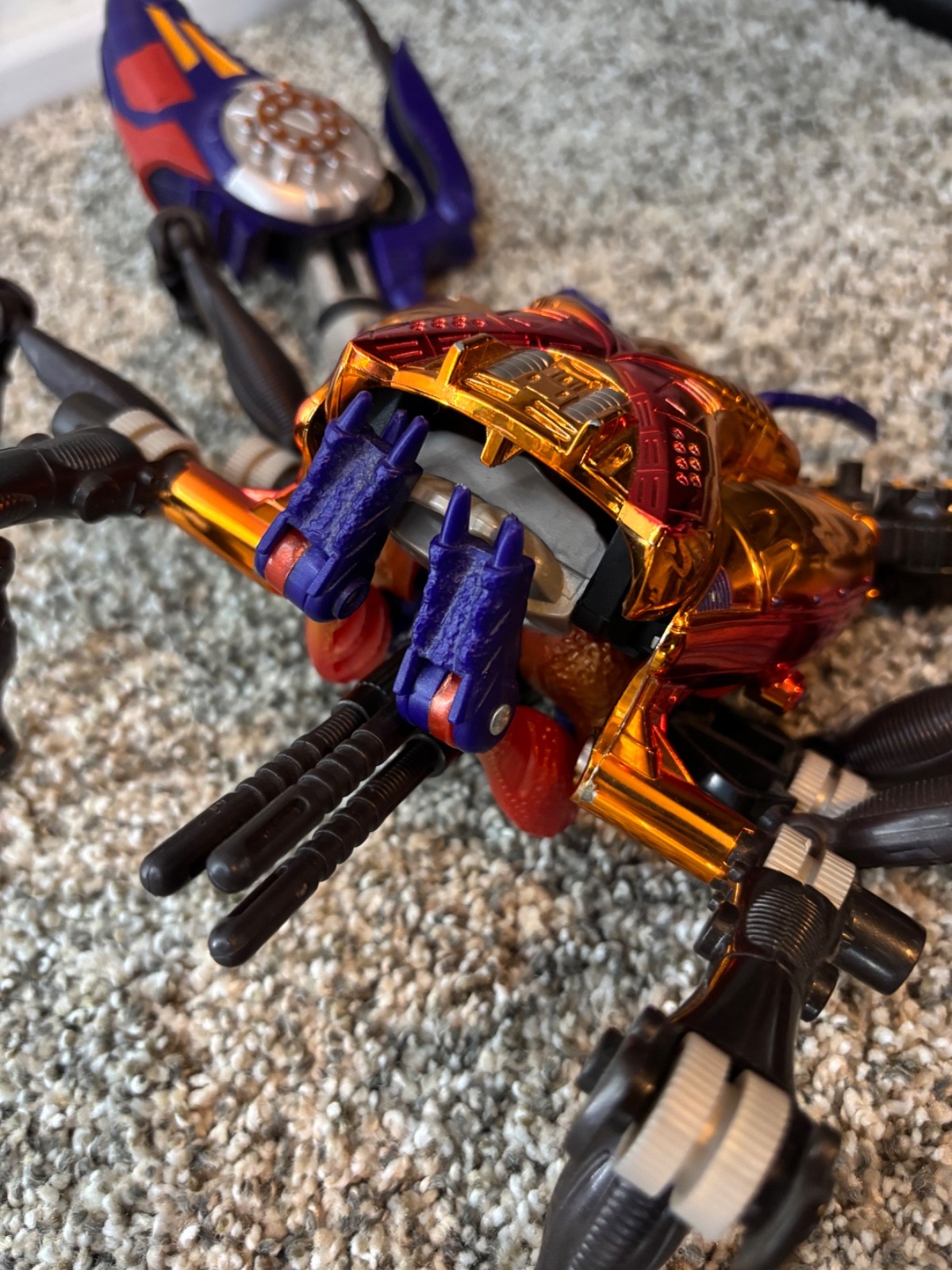 Hasbro 1998 Transformers Beast Wars Ultra Class Transmetals Rampage Complete