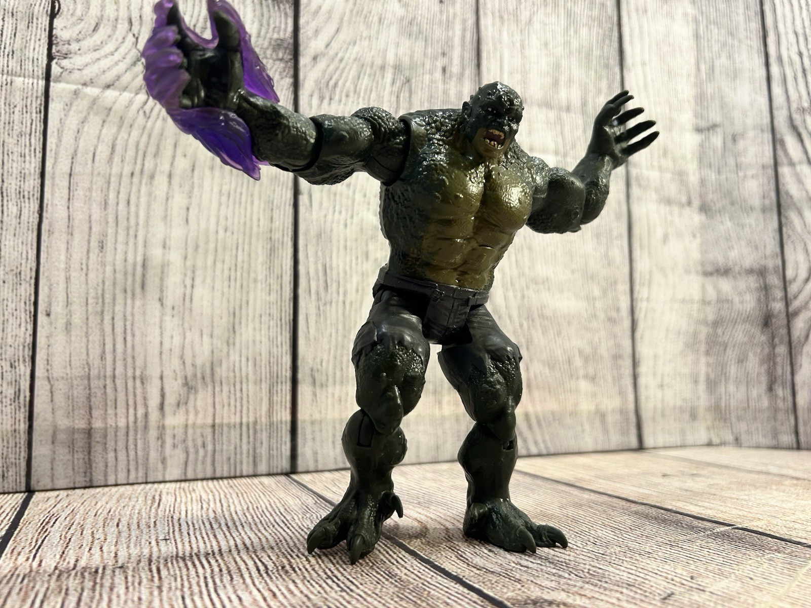 Hasbro Marvel Gamerverse Abomination Action Figure 6″ 2020 Loose w/ Purple Flame