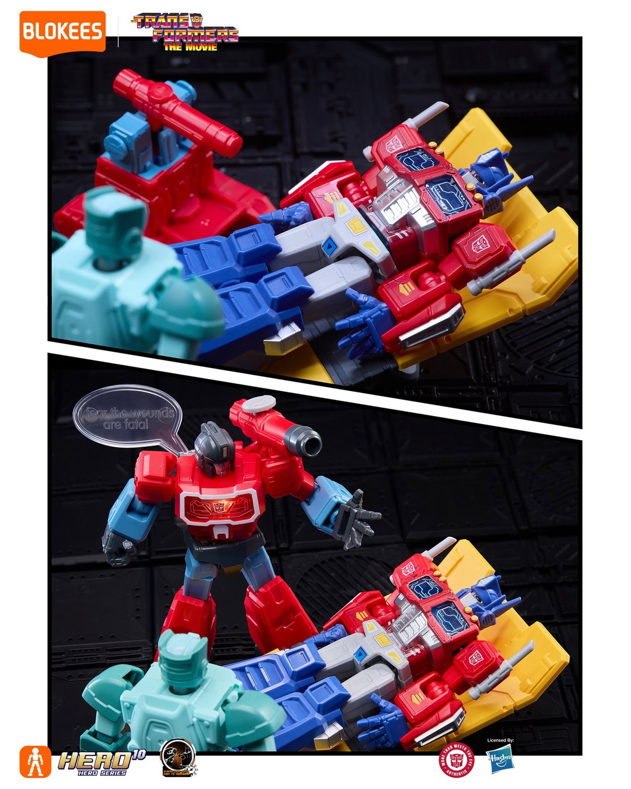 Blokees Transformers Shining Version 05 Eternal Rivalry 6PCS Unopened