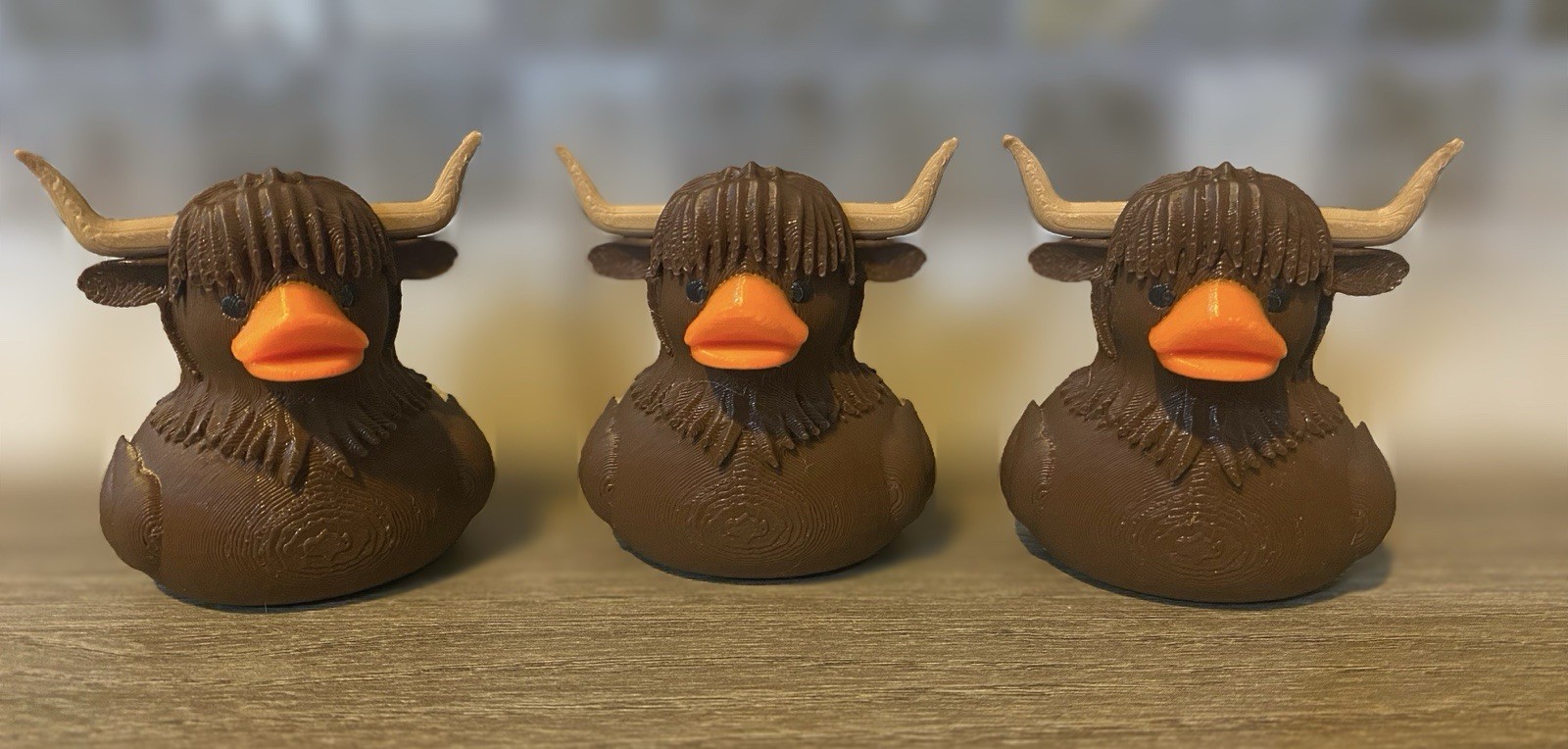 Highland Cow Duck