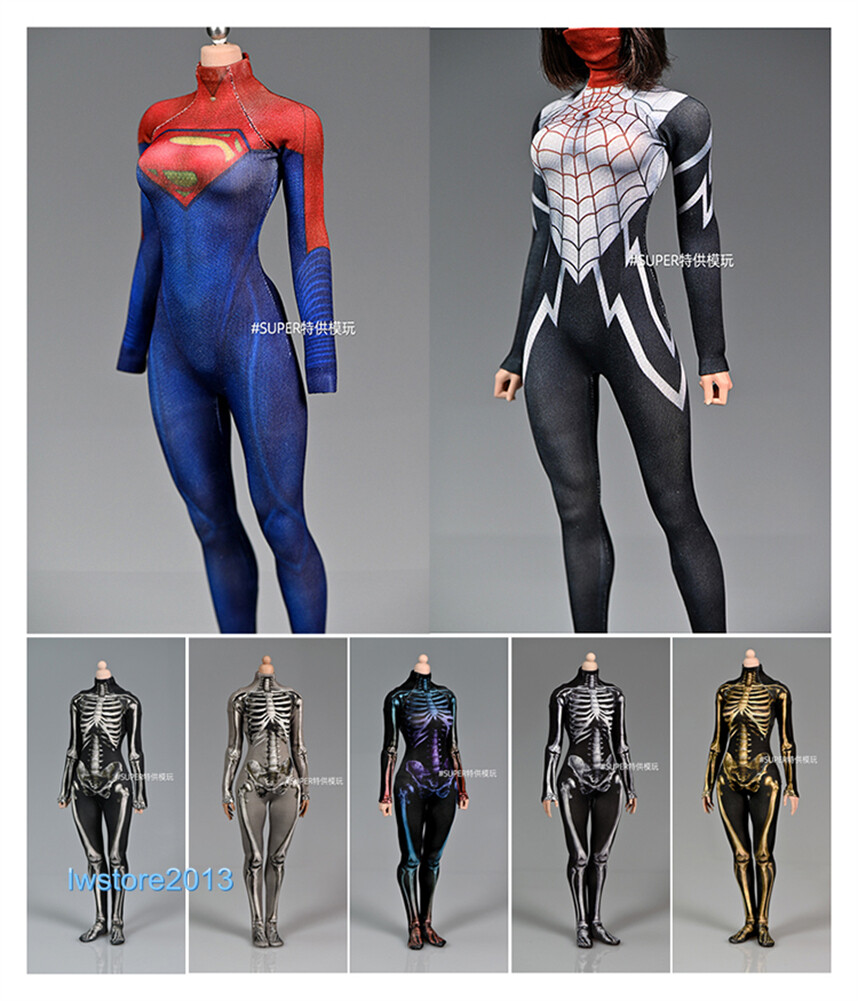 1:6 Bodysuit Tights Outfit Clothes For 12″ Female PH TBL Action Figure Body Toys