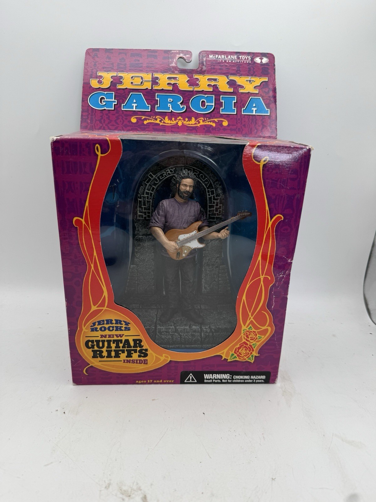 Jerry Garcia Grateful Dead McFarlane Toys Super Stage Figure Collectors Edition