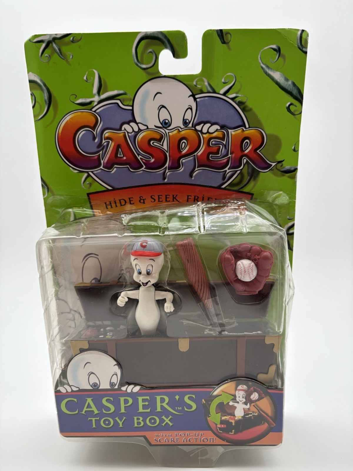 1997 Trendmasters Casper Hide & Seek Friends Toy Box Action Figure Sku 3