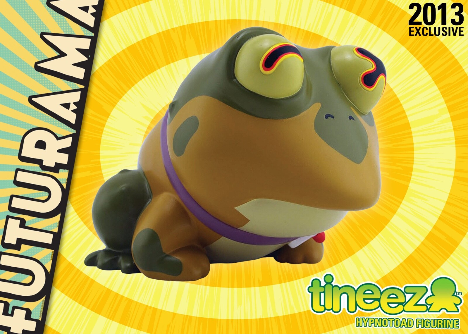 Futurama Hypnotoad 3″ Vinyl – 2000 units Limited Ed. 2013 SDCC Exclusive