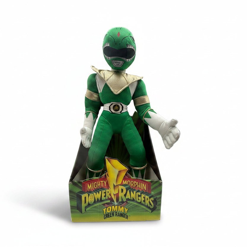 Saban Entertainment 1994 Vintage Power Rangers Tommy Green Ranger Plush 17″