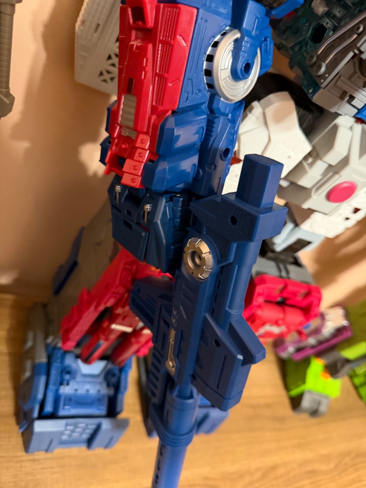 FORTRESS MAXIMUS Transformers SDCC 2016 Exclusive with Upgrades and boxes