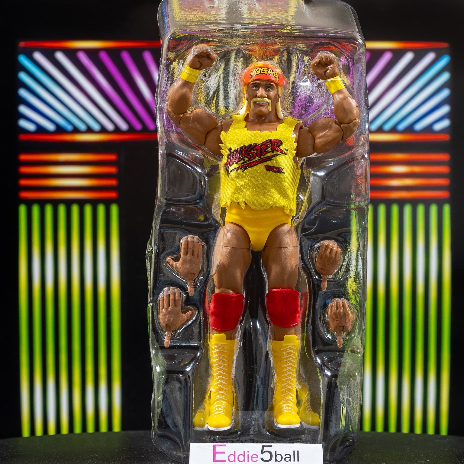 READ WWE WCW Mattel Monday Night War 11 Hulk Hogan Elite Wrestling Toy Figure