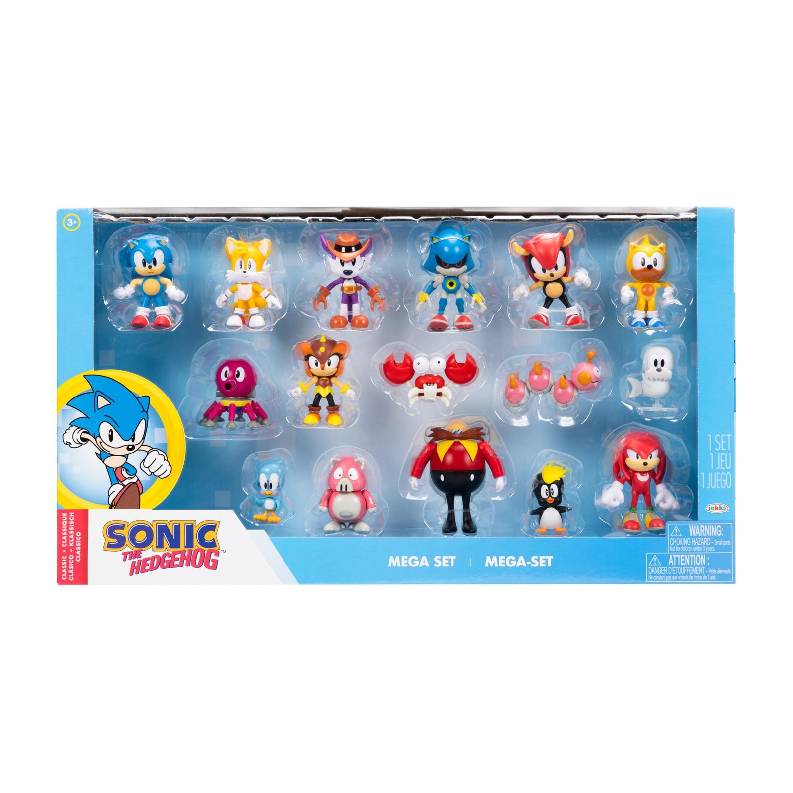 Action Figures Mega Set 16-Pack, 2.5 Inch Scale – Sonic and Friends are Ready…